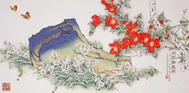 檀东铿｜工笔花鸟画赏析（60幅）