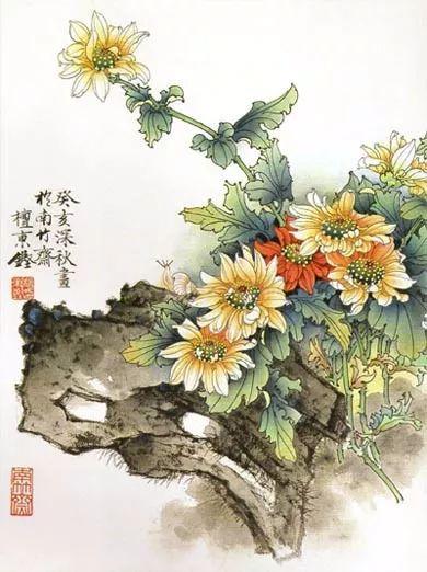 檀东铿｜工笔花鸟画赏析（60幅）