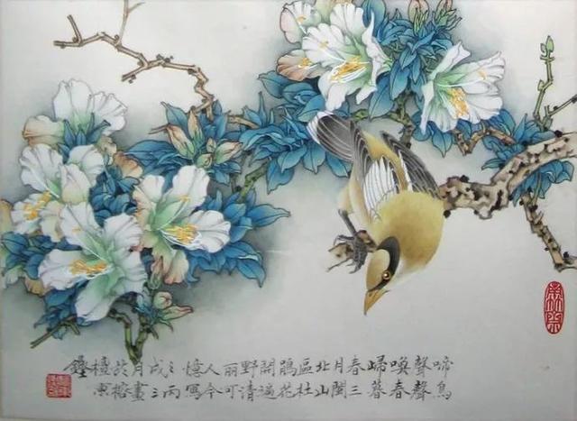 檀东铿｜工笔花鸟画赏析（60幅）