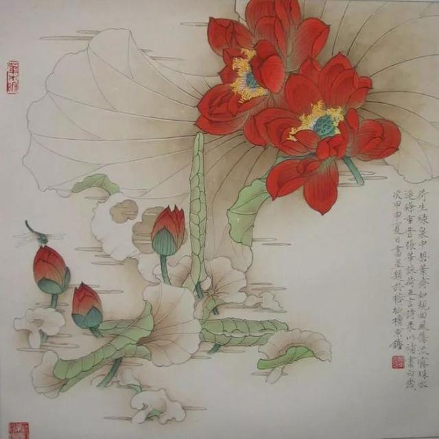 檀东铿｜工笔花鸟画赏析（60幅）