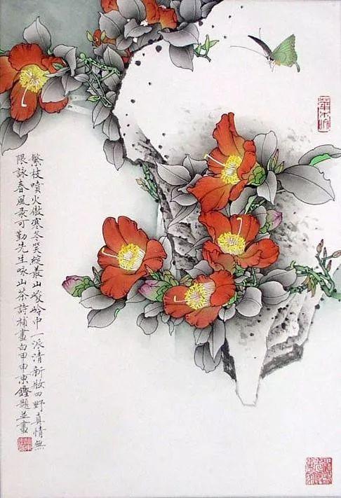 檀东铿｜工笔花鸟画赏析（60幅）