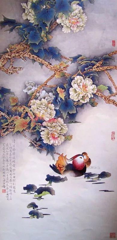 檀东铿｜工笔花鸟画赏析（60幅）