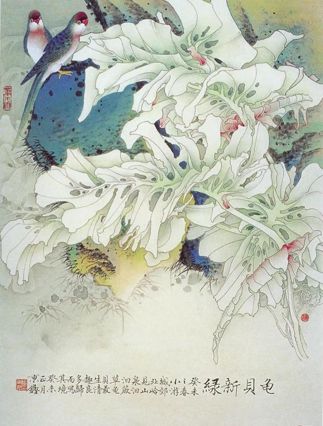 檀东铿｜工笔花鸟画赏析（60幅）