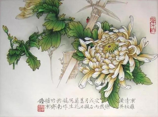 檀东铿｜工笔花鸟画赏析（60幅）