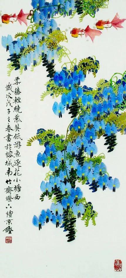 檀东铿｜工笔花鸟画赏析（60幅）