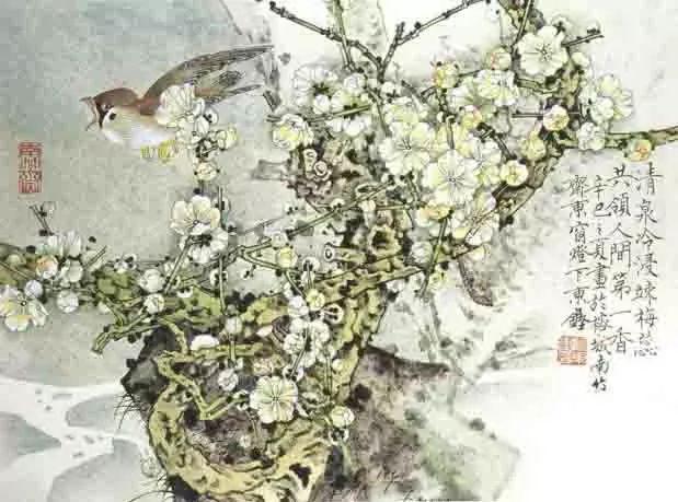 檀东铿｜工笔花鸟画赏析（60幅）