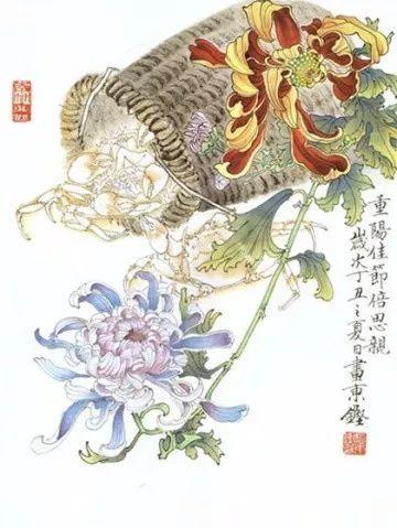 檀东铿｜工笔花鸟画赏析（60幅）