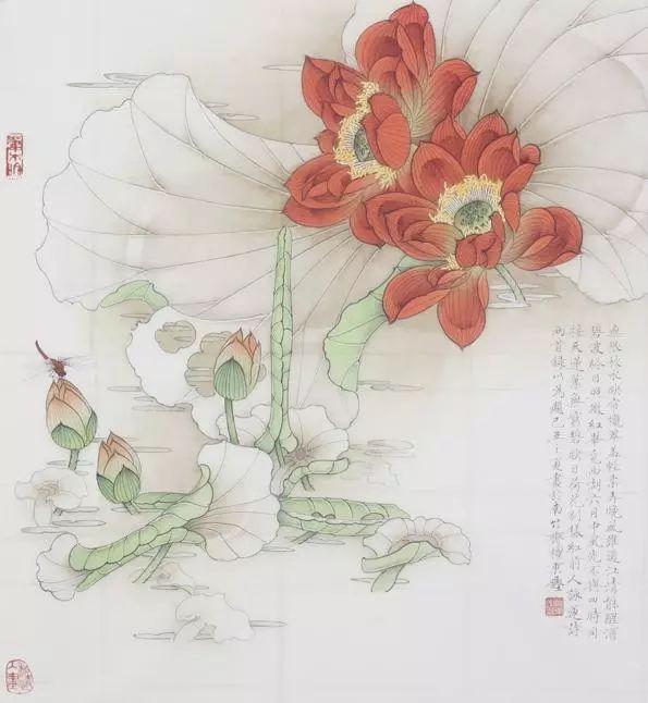 檀东铿｜工笔花鸟画赏析（60幅）