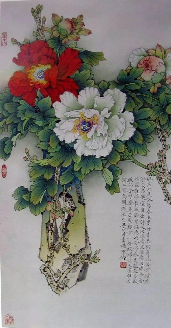 檀东铿｜工笔花鸟画赏析（60幅）