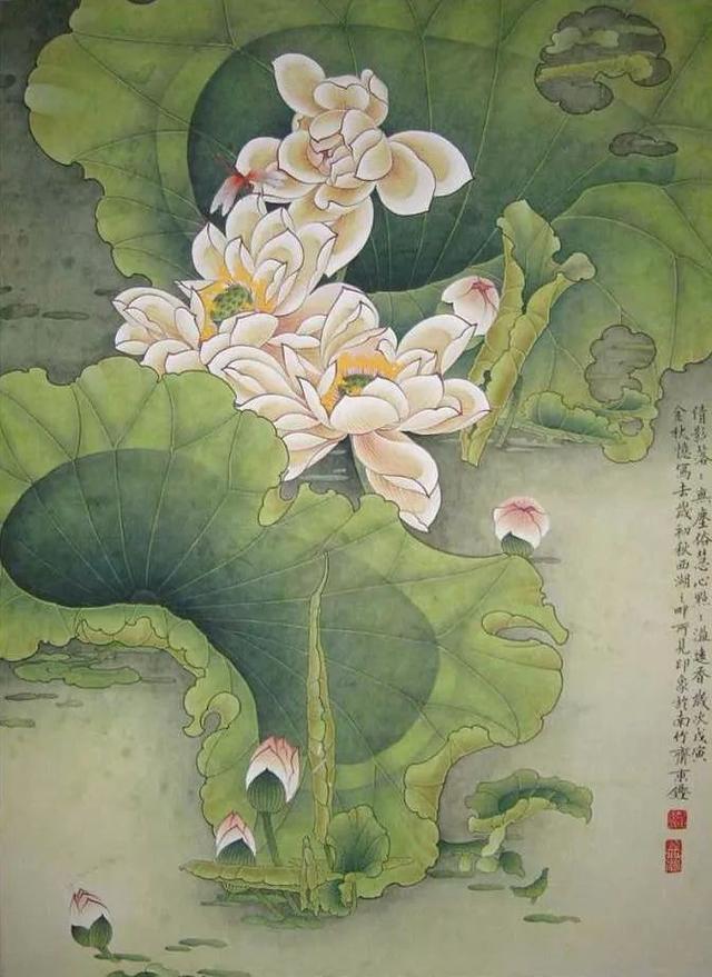 檀东铿｜工笔花鸟画赏析（60幅）