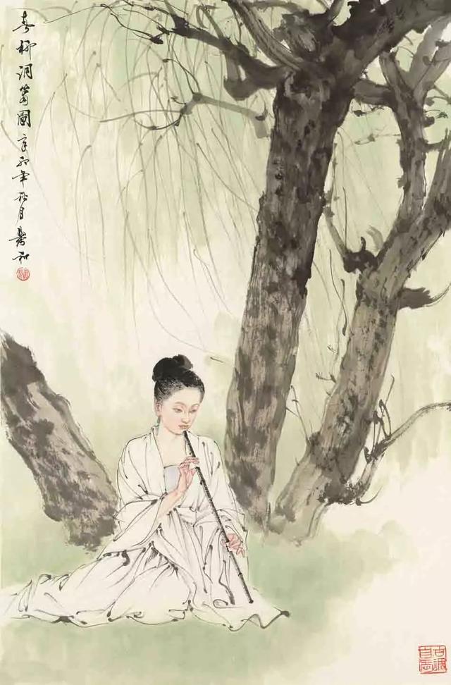 萧和人物画｜天人之间尽和谐（150幅）