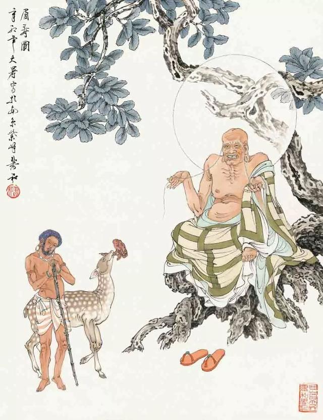 萧和人物画｜天人之间尽和谐（150幅）