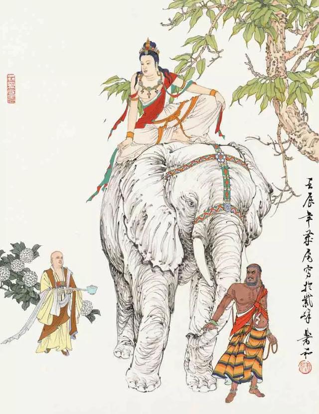 萧和人物画｜天人之间尽和谐（150幅）