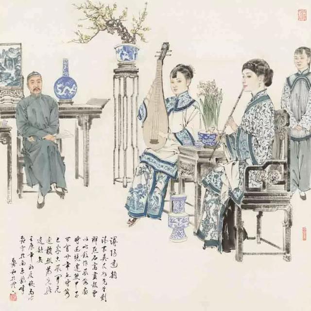 萧和人物画｜天人之间尽和谐（150幅）