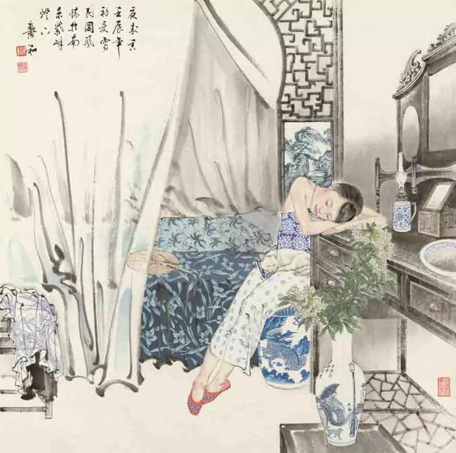 萧和人物画｜天人之间尽和谐（150幅）