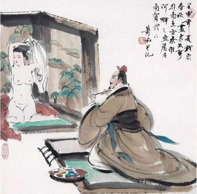 萧和人物画｜天人之间尽和谐（150幅）