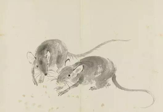 只有热爱生活的画家，才能把老鼠画得如此趣致！